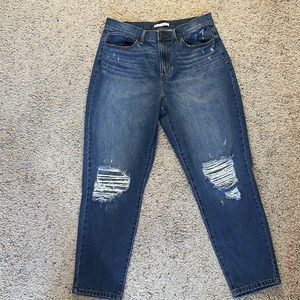 Denim High rise Mom jeans
